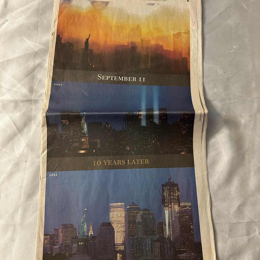 September 11th Columbus dispatch 10 year anniversary newspaper